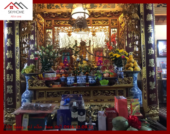 Thờ Phật và lập bàn thờ Cao Đài trong một gia đình